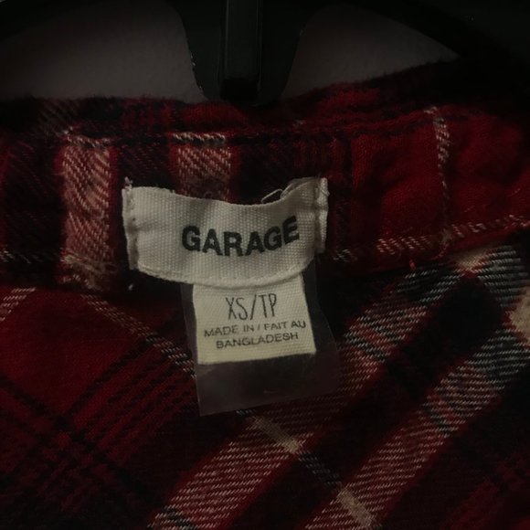 Flannel Button Up Vest - Picture 2 of 4